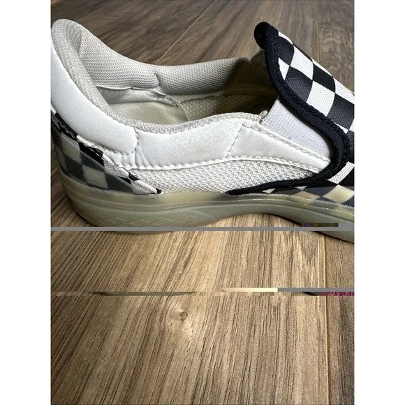 VANS Mod Slip-On Shoes‎ Sneakers Checkerboard Marshmallow 7.5M/9W - Picture 11 of 16
